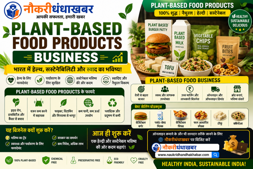 Plant-based Food Products: 100% भारत में हेल्थ और सस्टेनेबिलिटी का भविष्य