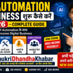 AI Automation Business शुरू कैसे करें 2026: सबसे Powerful और Complete Step-by-Step गाइड”