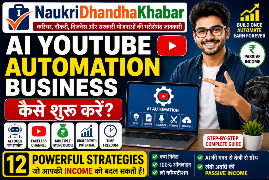 AI YouTube Automation Business : 12 Powerful Secrets