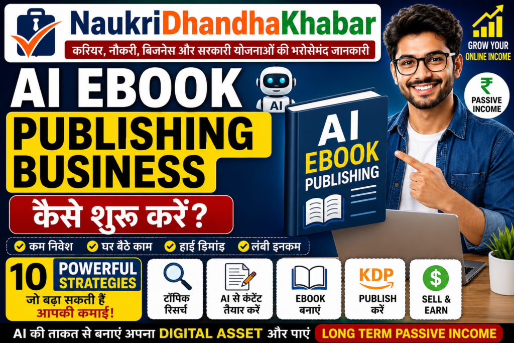 AI eBook Publishing Business : 10 Powerful Strategies