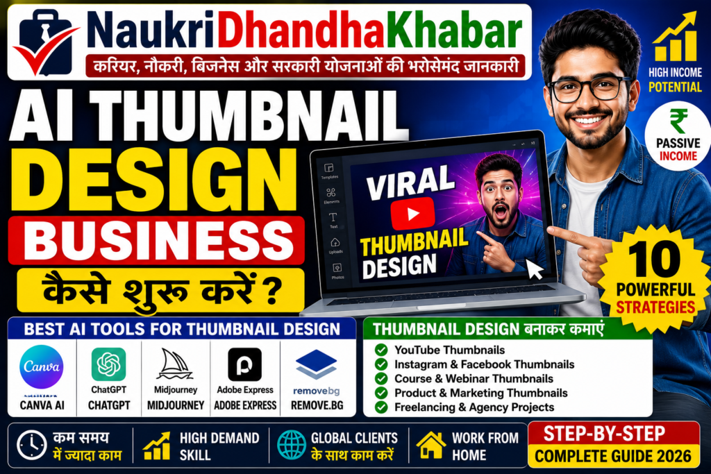 AI Thumbnail Design Business : 10 Powerful Secrets